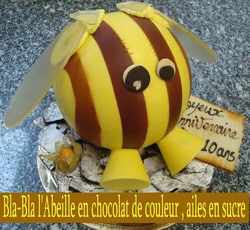Décor en chocolat