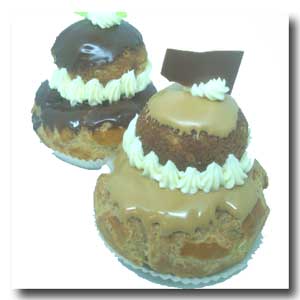 Religieuse Chocolat et Café