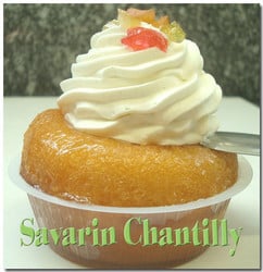 Savarin chantilly